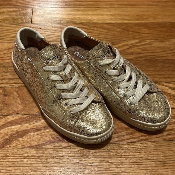 Anthropologie Soludos Classic Ibiza Leather Sneakers - Picture 3 of 8